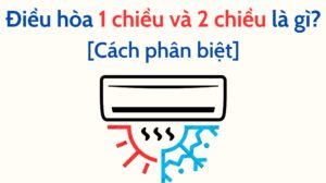 Điều hoà 1 và 2 chiều là gì? Khác nhau thế nào? [Nhận biết]
