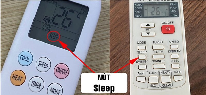 Cài đặt chế độ ngủ (SLEEP)