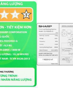 Sharp Inverter Es Fk954sv G 5