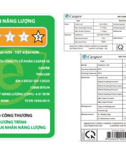 Casper Hai Chieu Inverter 15 Hp Gh 12is334