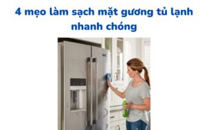 4 Meo Nho Lam Sach Tu Lanh Guong Nhanh Chong