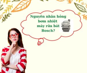 bơm nhiệt máy rửa bát Bosch