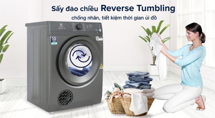 Máy sấy thông hơi Electrolux 8.5 kg EDV854N3SB Máy sấy thông hơi Electrolux 8.5 kg EDV854N3SB