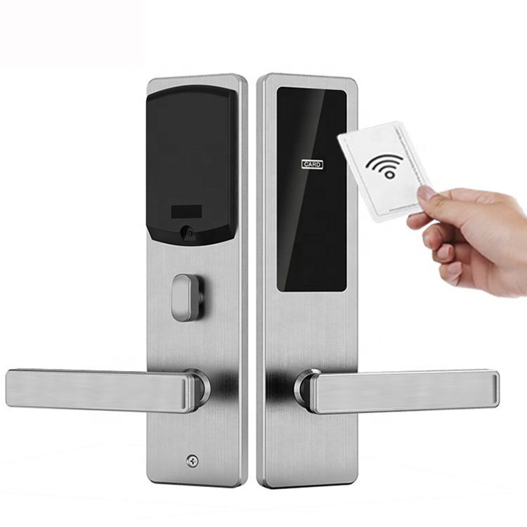 Khóa Cửa Điện Tử Thẻ Từ Khách Sạn Turlock LS1X Khóa cửa điện tử vân tay cao  cấp