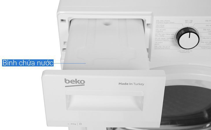 Làm trống ngăn chứa nước nếu đầy