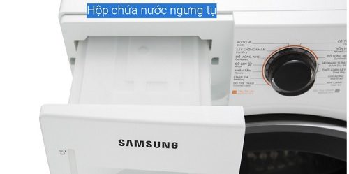 Vệ sinh ngăn chứa nước máy sấy ngưng tụ