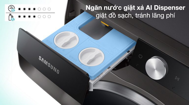 Máy giặt sấy Samsung WD12TP34DSX/SV Inverter 12kg