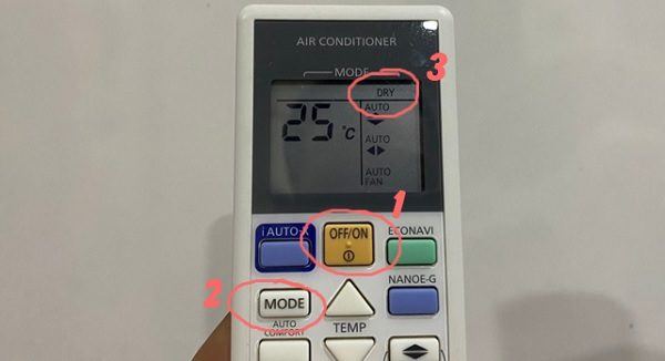 Chế độ hút ẩm/Dry