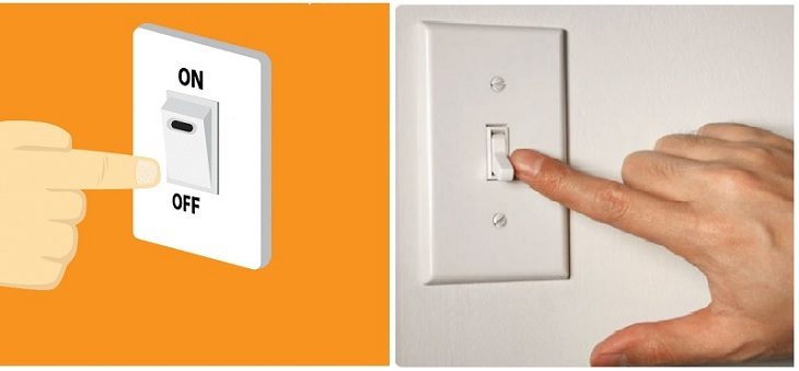 Ngắt kết nối với nguồn điện để đảm bảo an toàn trước khi vệ sinh