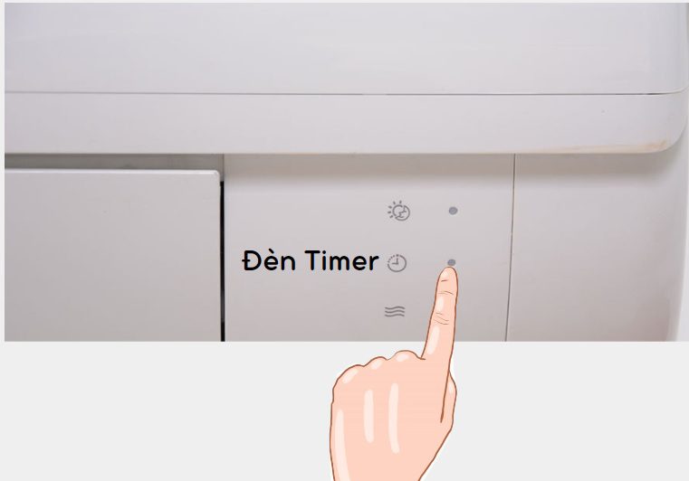 đèn timer máy lạnh Samsung