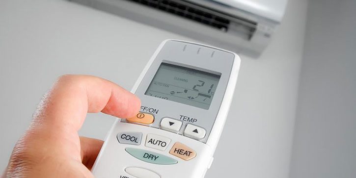 Dấu hiệu nhận biết điều khiển điều hòa Casper bị khóa