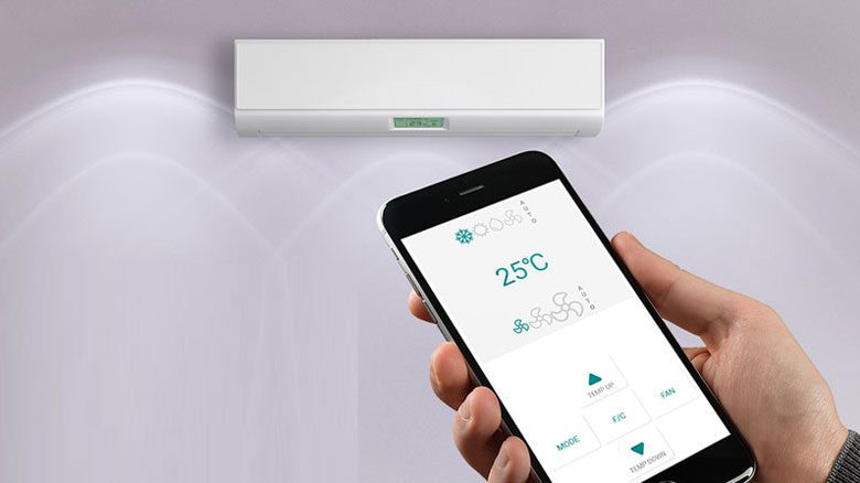 Cách điều khiển điều hòa Aqua bằng điện thoại