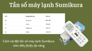 tần số điều hoà sumikura