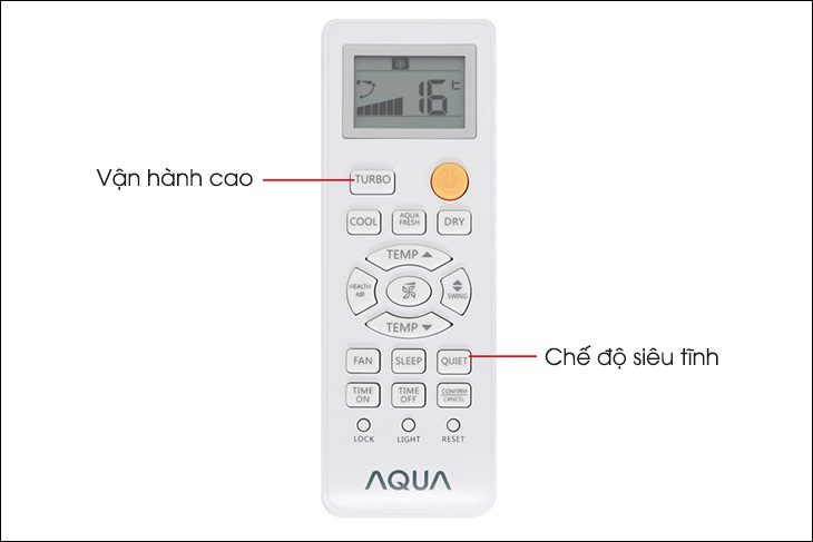 Cách sử dụng điều khiển điều hòa Aqua