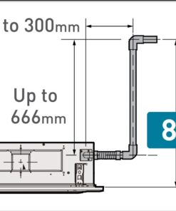 máy lạnh âm trần panasonic bơm nước ngưng