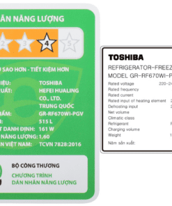 Tu Lanh Toshiba Inverter 515 Lit Gr Rf670wi Pgv A9 Bg 5