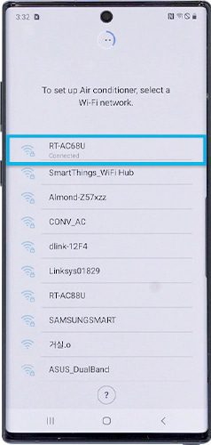 Nhập thông tin Wifi để kết nối cho cả 2