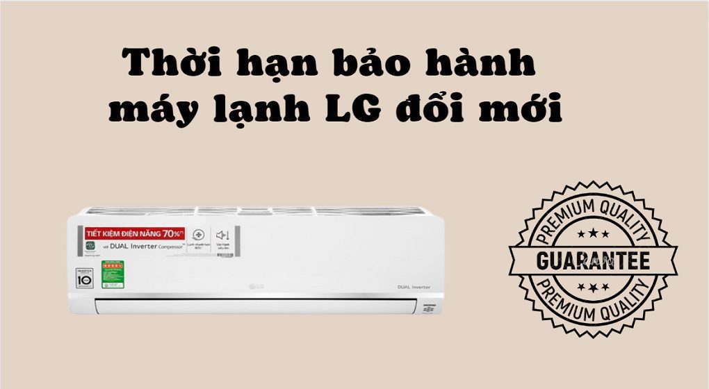 Bảo hành máy lạnh LG