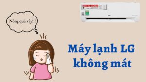 điều hòa lg không lạnh