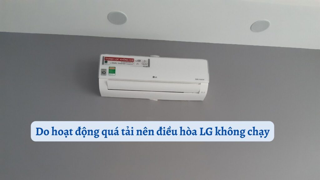 Điều hòa LG không chạy