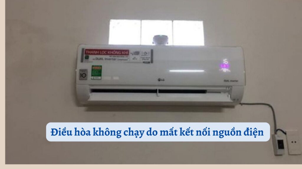 Máy điều hòa LG không chạy