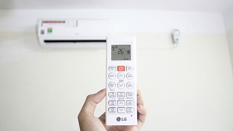 Điều khiển điều hoà LG bị lỗi