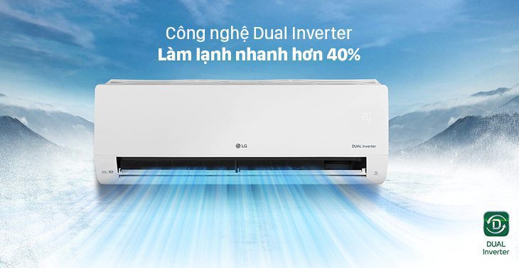 Làm lạnh nhanh hơn 40%