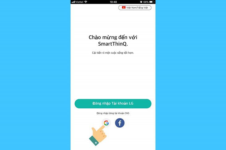 2. Hướng dẫn cách cài đặt và đăng nhập ứng dụng