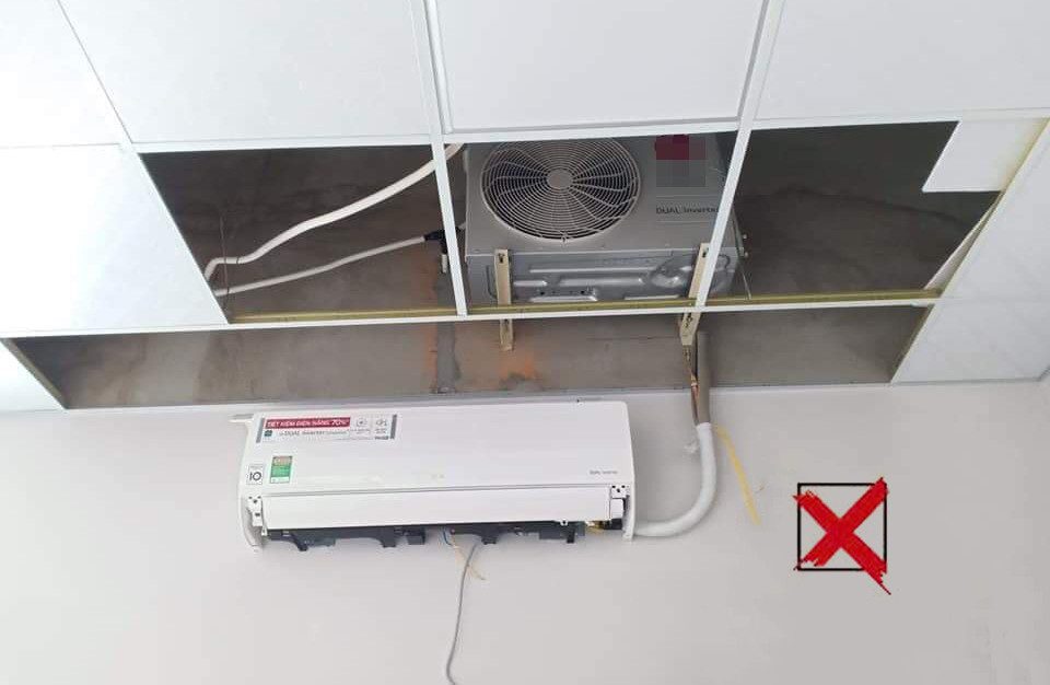 Lắp đặt điều hòa sai cách sẽ nhanh hỏng và tiền điện tăng cao