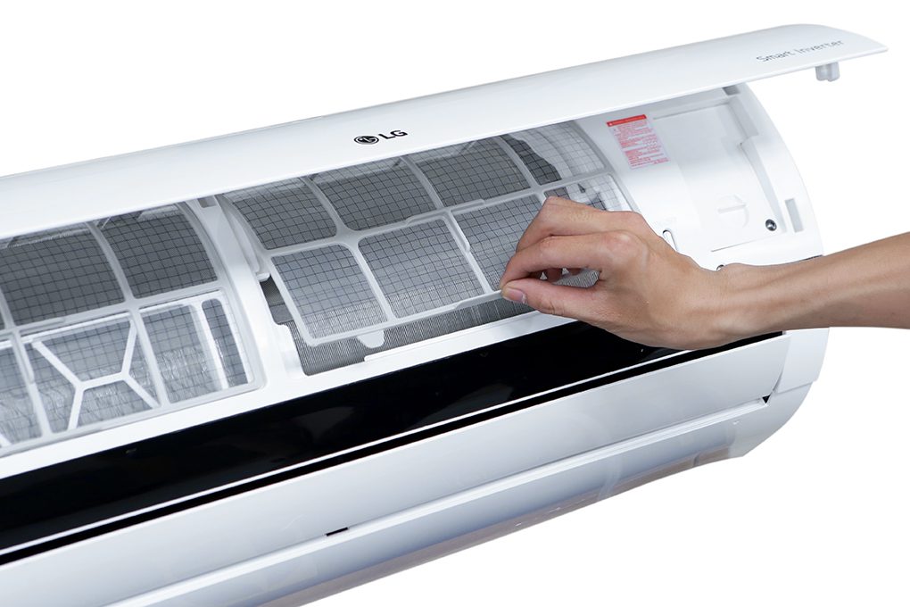 Vệ sinh lưới lọc điều hoà LG