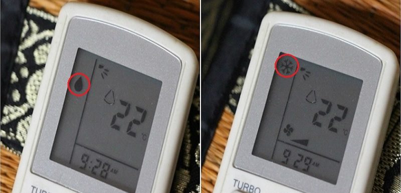 Chọn sai chế độ trên điều khiển