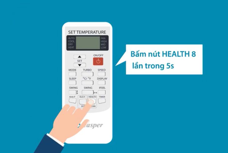 Kích hoạt tính năng wifi của điều hòa Casper