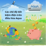 Các chế độ tiết kiệm điện trên điều hòa Aqua [Lưu ý]