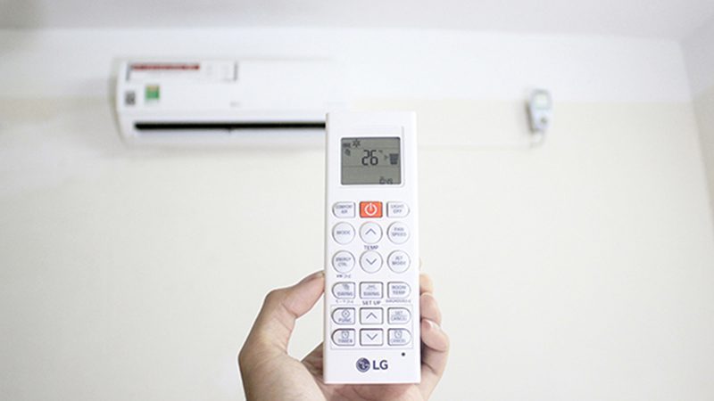 Cách bật chế độ nóng trên điều hòa LG