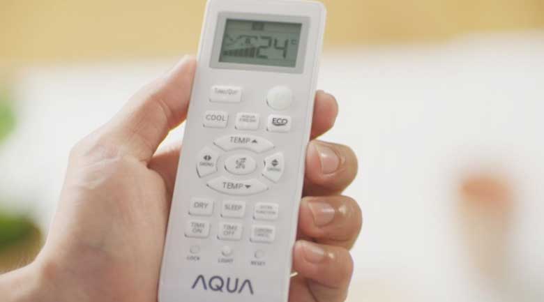 chế độ tiết kiệm điện điều hòa Aqua
