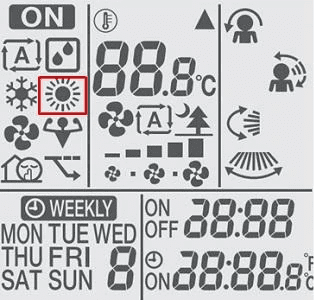 Cách bật chế độ nóng (HEAT) điều hoà Sumikura: Để sưởi ấm