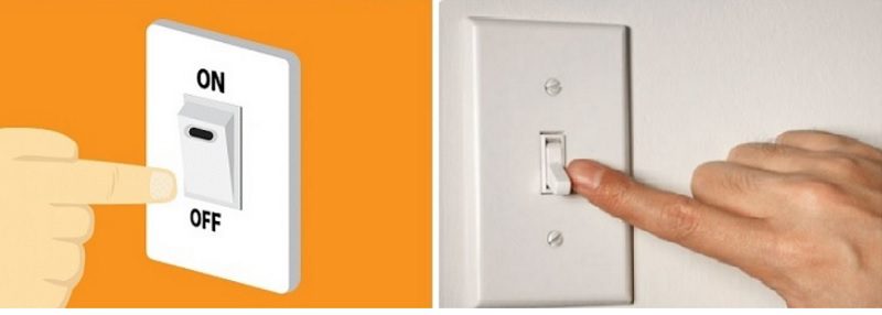 Ngắt kết nối với nguồn điện