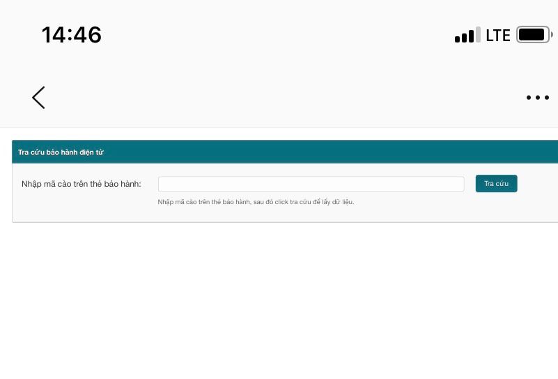 MÀn HÌnh Tra CỨu BẢo HÀnh Sunhouse