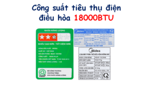 Công suất điều hòa 18000BTU