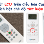 Chế độ ECO máy lạnh Casper: vị trí nút trên remote và cách bật