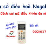 Tần số điều hoà Nagakawa: Cách cài mã điều khiển đa năng