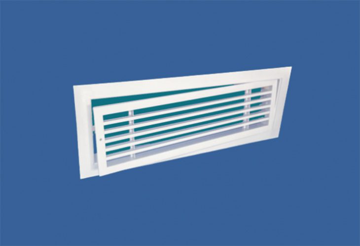 Cửa gió điều hòa Linear có thể uốn lượn theo kết cấu tòa nhà