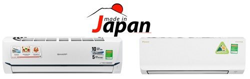 Sharp và Daikin - Thương hiệu Nhật Bản