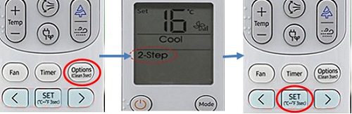 Chỉnh máy lạnh Samsung lạnh nhất với chế độ Fast
