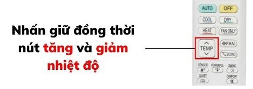 Cách chuyển độ F sang độ C điều hòa Daikin