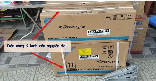 Điều hoà còn nguyên đai, nguyên kiện