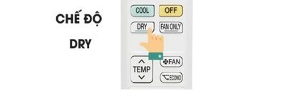 Chế độ hút ẩm – Dry điều hoà Daikin
