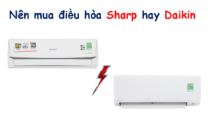 So sánh máy lạnh Sharp và Daikin
