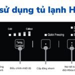Cách sử dụng tủ lạnh Hitachi Inverter với bảng điều khiển