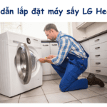Cách lắp đặt máy sấy LG Heatpump [Hướng dẫn có ảnh]